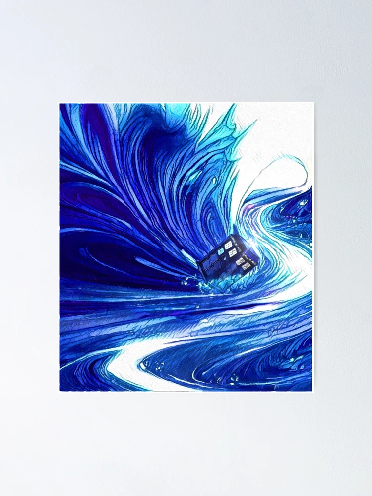 Thumbnail 1 of 3, Poster, Time Winds designed and sold by The Doctor’s Art Broker.