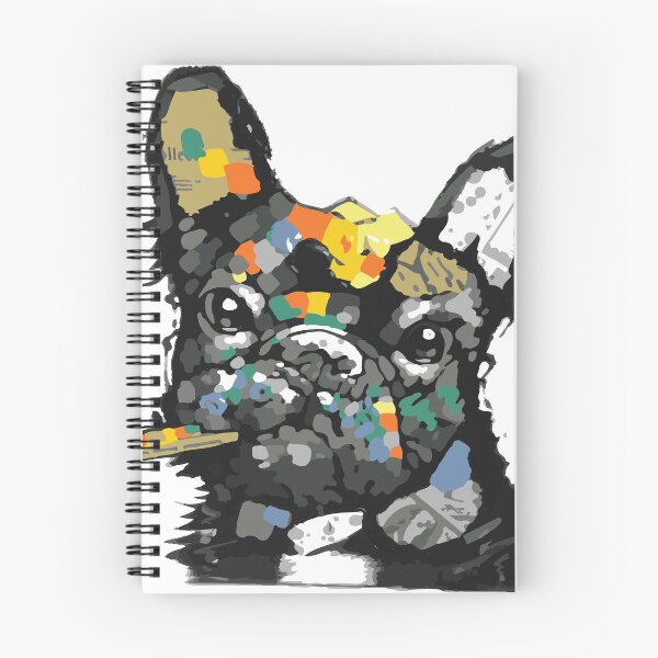 Item preview, Perro Bull francés fumando un cigarro designed and sold by MikeyLegs.