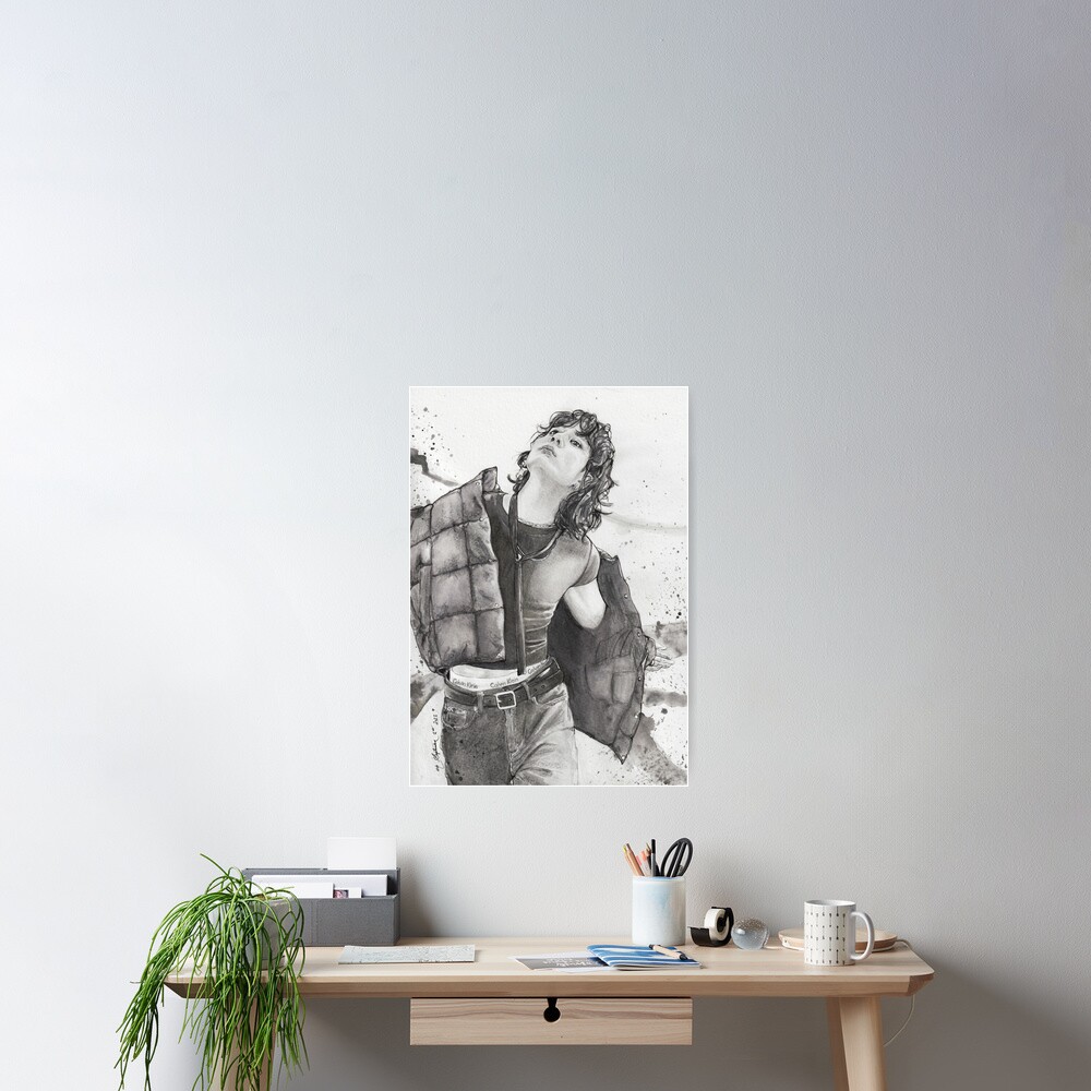 Vista previa del artículo con la obra «Póster», diseñado y vendido por emopod.