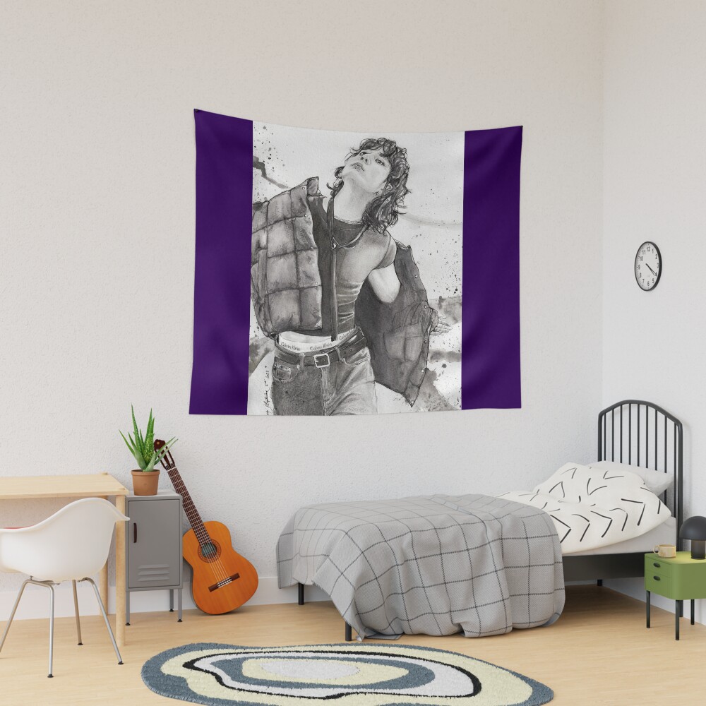Vista previa del artículo con la obra «Tela decorativa», diseñado y vendido por emopod.