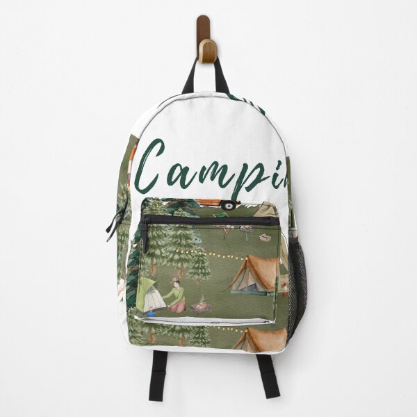 Aperçu de l'œuvre Camping sur la montagne. créée et vendue par Sheaumstore.