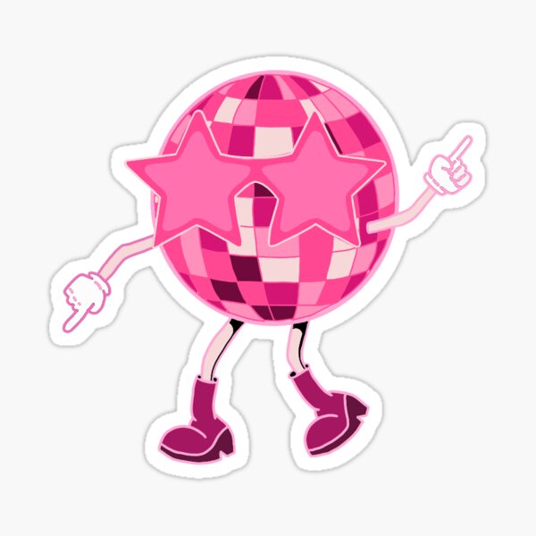 Artikelvorschau, Rosa Discokugel entworfen und verkauft von racchh17.