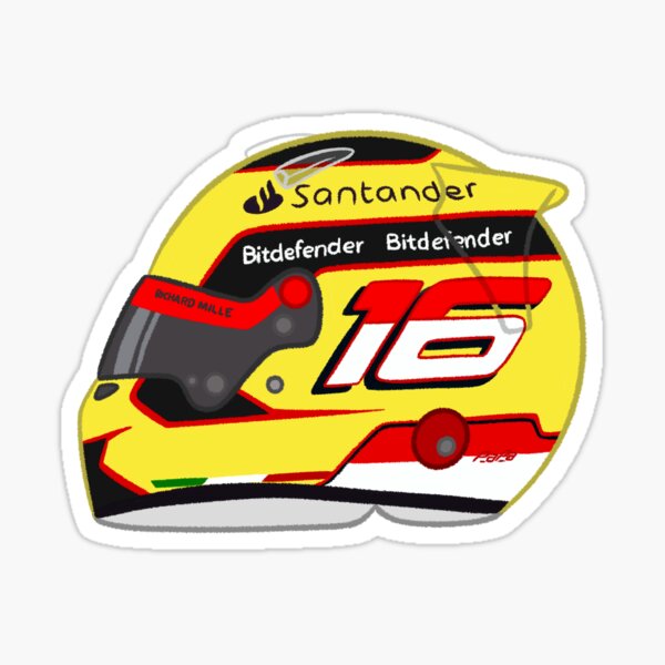 Item preview, Casco Charles Leclerc 2023 Monza designed and sold by OriDraws.