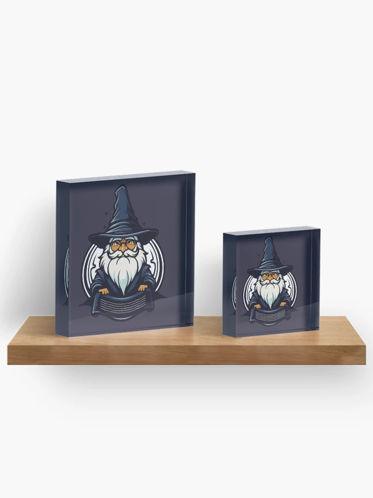 Thumbnail 3 of 5, Acrylic Block, WITCHER AND THE BOOK designed and sold by veriziamarcus.