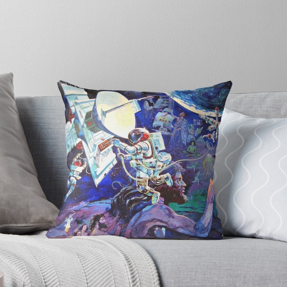 Vista previa del artículo con la obra «Cojín», diseñado y vendido por SoggyCheeseFry.