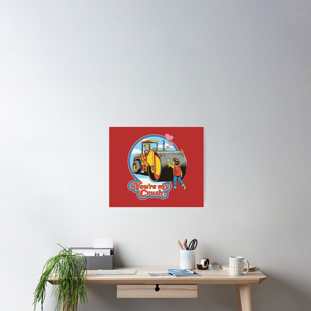 Vista previa del artículo con la obra «Póster», diseñado y vendido por Steven Rhodes.