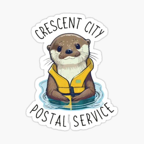 Aperçu de l'œuvre Loutre du service postal de Crescent City créée et vendue par JohnsBrendany.