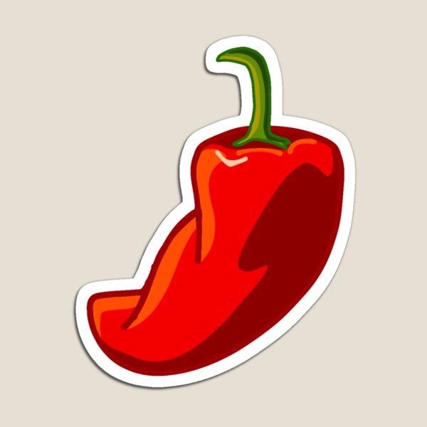 Item preview, Chile, jalapeño rojo, red jalapeño designed and sold by Traz Artist.