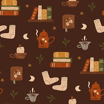 Artwork thumbnail, Cozy Night Reading by ohjessmarie