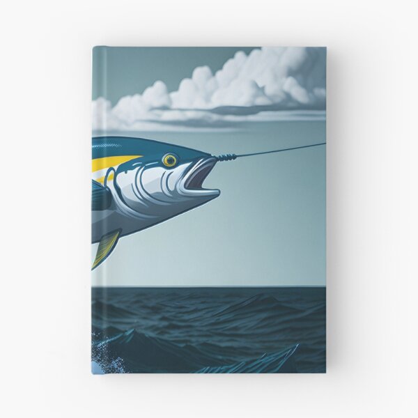 Item preview, Yellowfin tuna jumping designed and sold by ratchawoot.