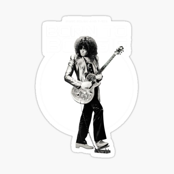 Aperçu de l'œuvre Marc Bolan Chanteur créée et vendue par JoaBrekkeDF.