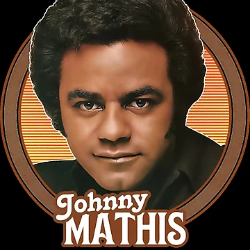 Artwork thumbnail, Johnny music Mathis -- 70s Retro Fan Art by chatmonalejan