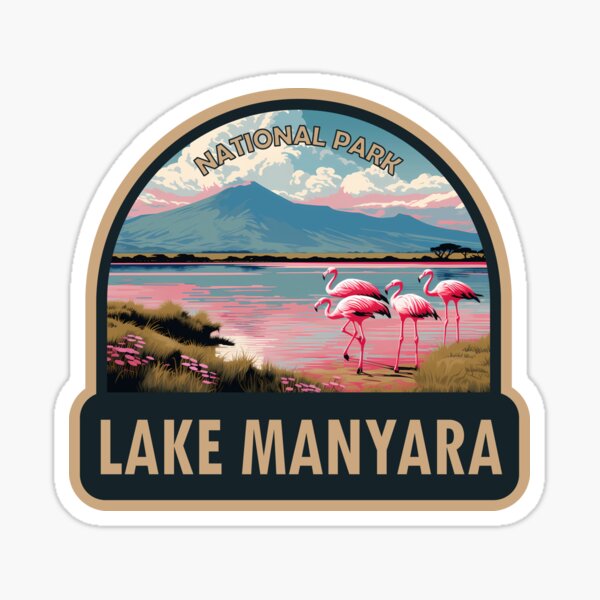 Item preview, Parque Nacional del Lago Manyara Tanzania Viajes Arte designed and sold by KrisSidDesigns.