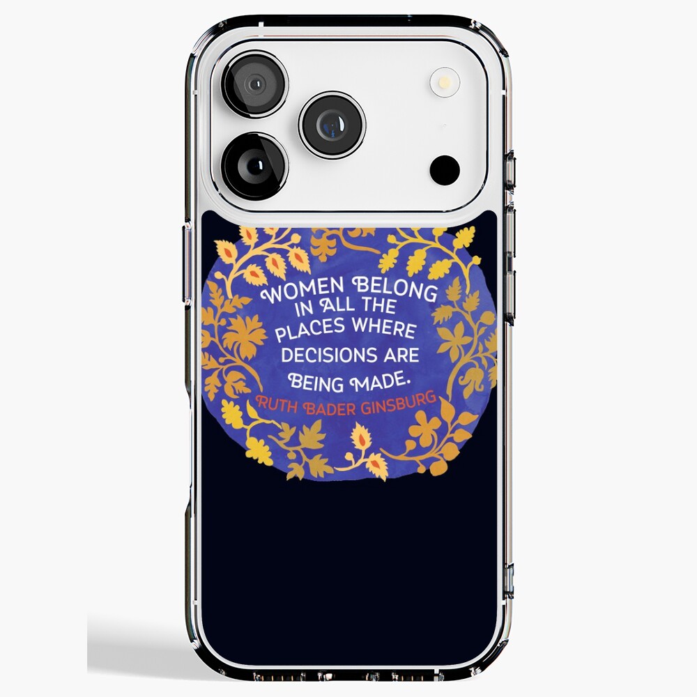 Vista previa del artículo con la obra «Funda blanda para iPhone», diseñado y vendido por fabfeminist.
