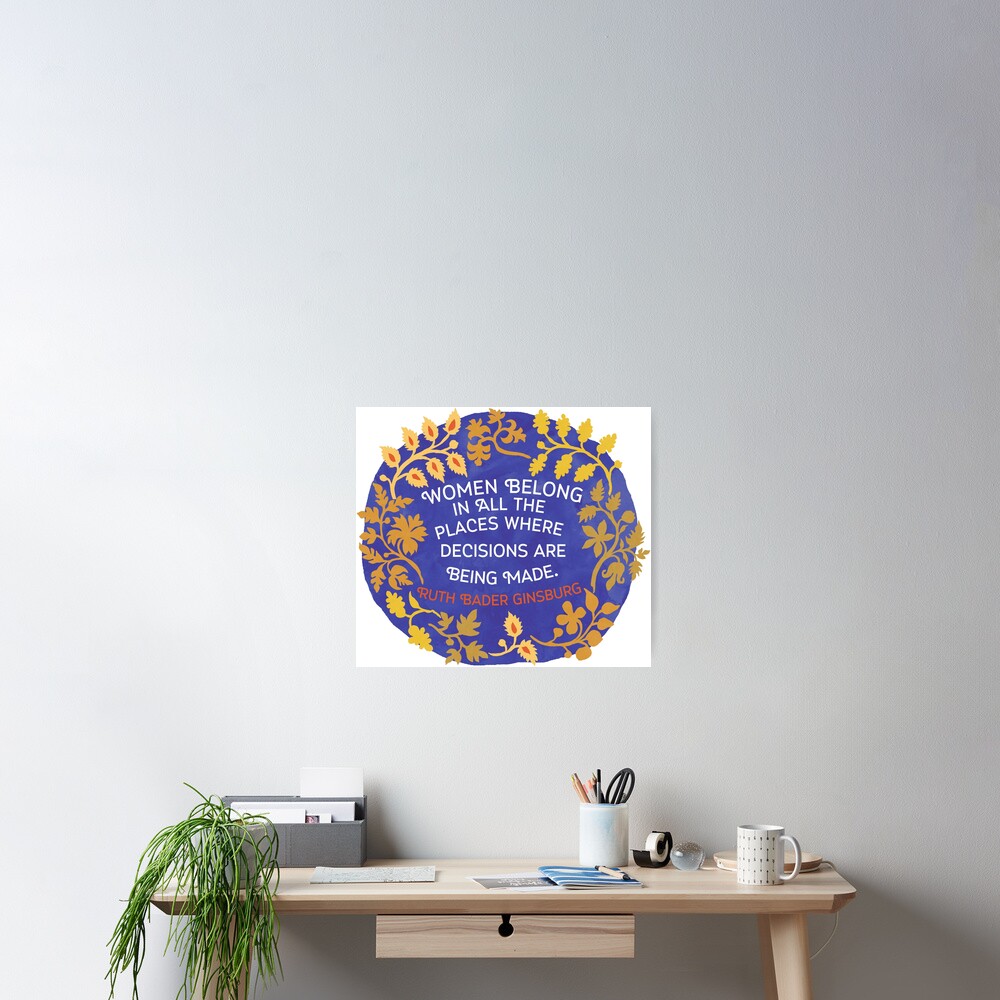 Vista previa del artículo con la obra «Póster», diseñado y vendido por fabfeminist.