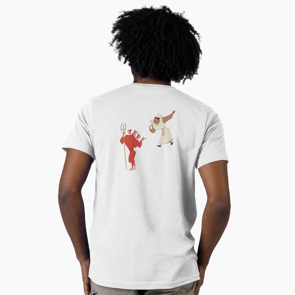 Vista previa del artículo con la obra «Camiseta de cuello en V», diseñado y vendido por daniasdesigns.