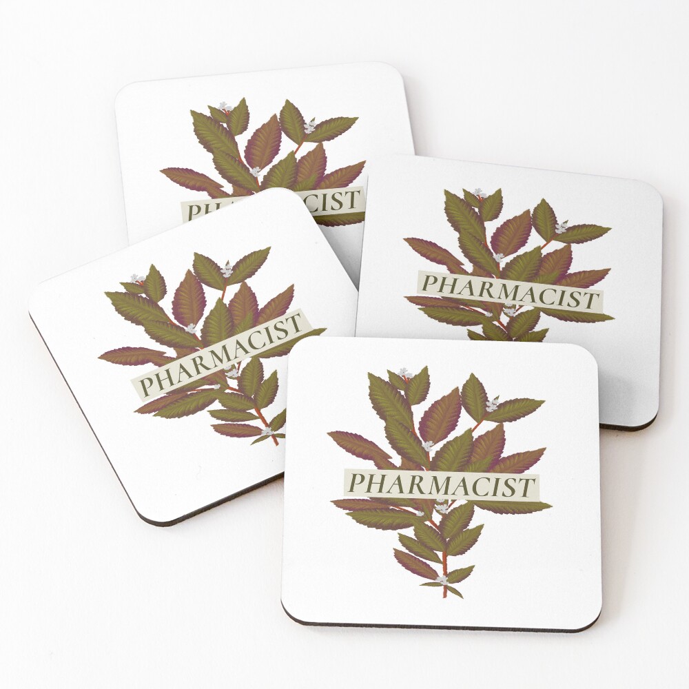 Item preview, Coasters (Set of 4) designed and sold by PharmDLight.