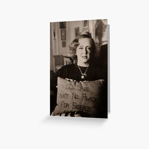 Item preview, Bette Davis cita "La vejez no es lugar para mariquitas" designed and sold by Lindaco.