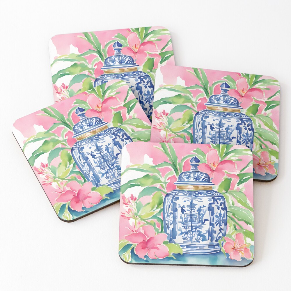 Item preview, Coasters (Set of 4) designed and sold by SophieClimaArt.