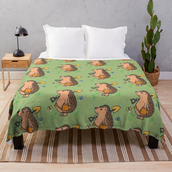 Item preview, Gardening hedgehog designed and sold by ArtStyleAlice.