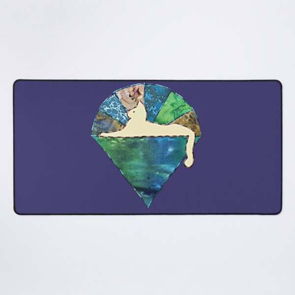 Item preview, Cats blue green designed and sold by Sugar-Magnolia.