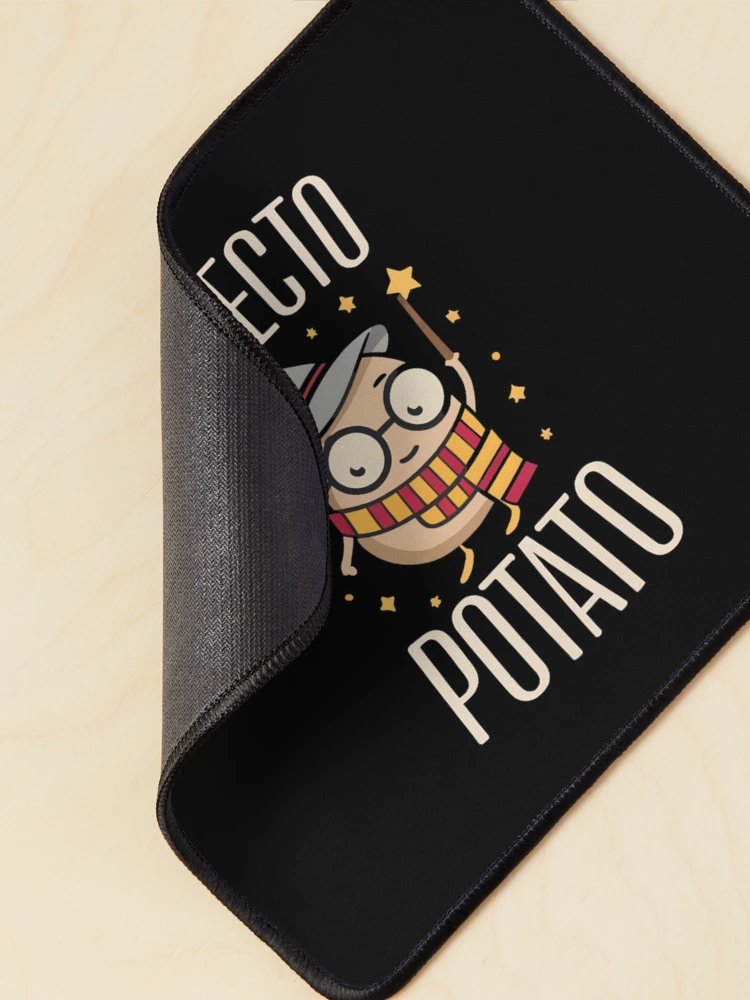 Thumbnail 2 of 5, Mouse Pad, Expecto Potato - Wizard Funny designed and sold by Fenay Designs.