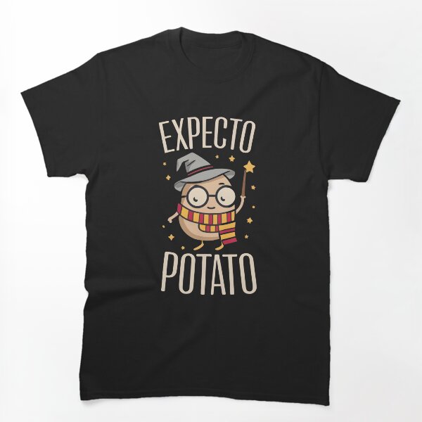Aperçu de l'œuvre Expecto Potato - Assistant drôle créée et vendue par Fenay Designs.