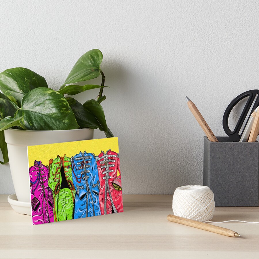 Item preview, Art Board Print designed and sold by Llathemmoon.