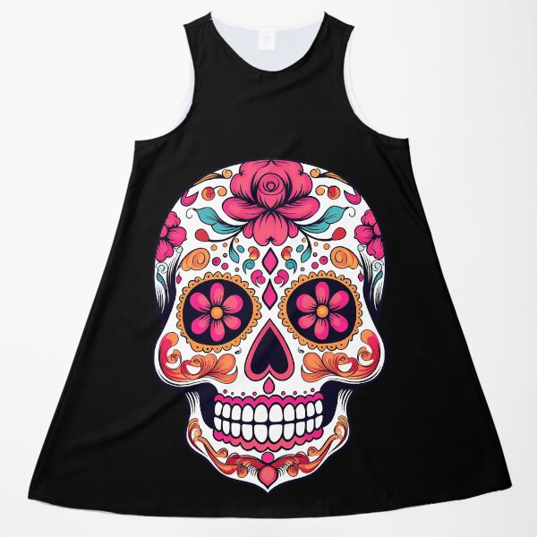 Item preview, Calavera de Azúcar, Calavera Mexicana, Día de Muertos, Días de Los Muertos No. 2 designed and sold by meganohm.