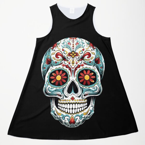 Item preview, Calavera de Azúcar, Calavera Mexicana, Día de Muertos, Días de Los Muertos No. 9 designed and sold by meganohm.