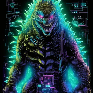 Artwork thumbnail, Godzilla by CreationsbyNPC