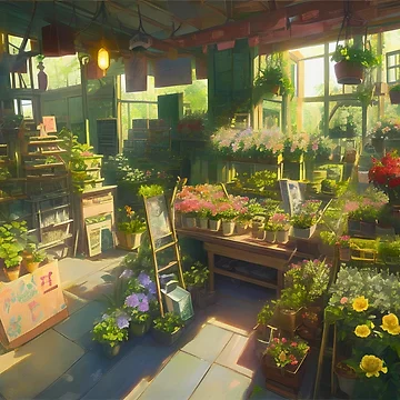 Artwork thumbnail, Secret florist Soiree by BlareBlare