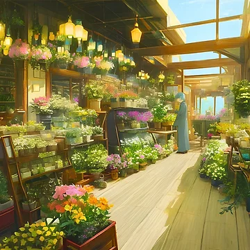 Artwork thumbnail, Florist Rendezvous by BlareBlare