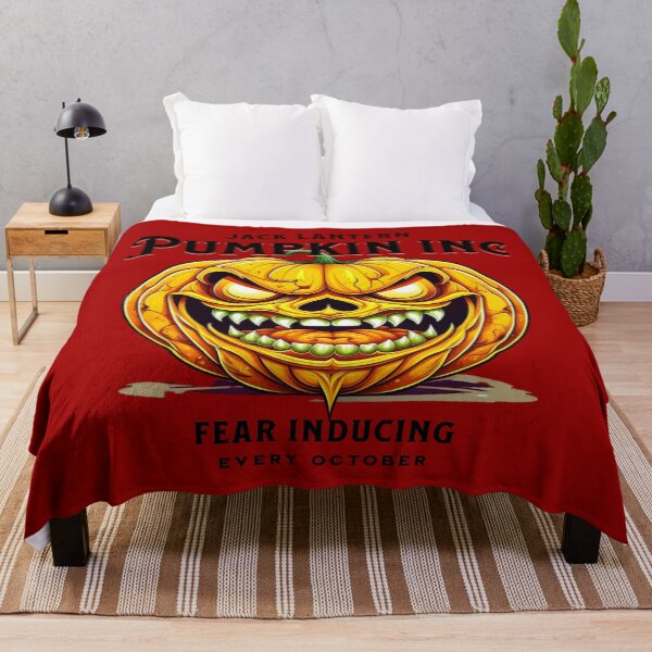Item preview, Jack Lantern Halloween Pumpkin Inc. Fear Inducing every October designed and sold by AbstraktTheArt.