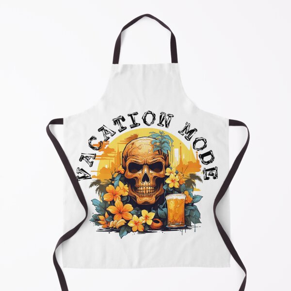 Item preview, Skull and Drink - Vacation Mode (Black Lettering) designed and sold by VelvetRoom.