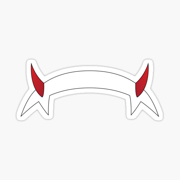 Item preview, Zero Two Horns - Darling en el Franxx designed and sold by Ekuju.
