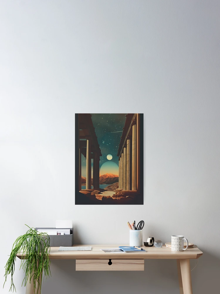 Thumbnail 2 of 3, Poster, Beyond the Pillars designed and sold by RhythmandFrame.
