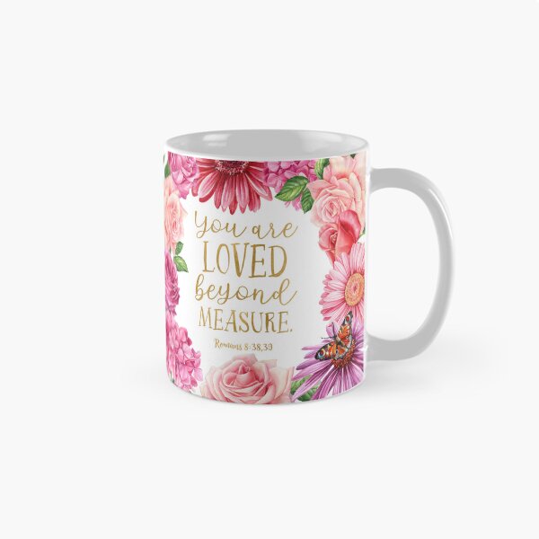 Item preview, Eres amado sin medida (Romanos 8:38,39) Floral designed and sold by Paper Bee Gift Shop.
