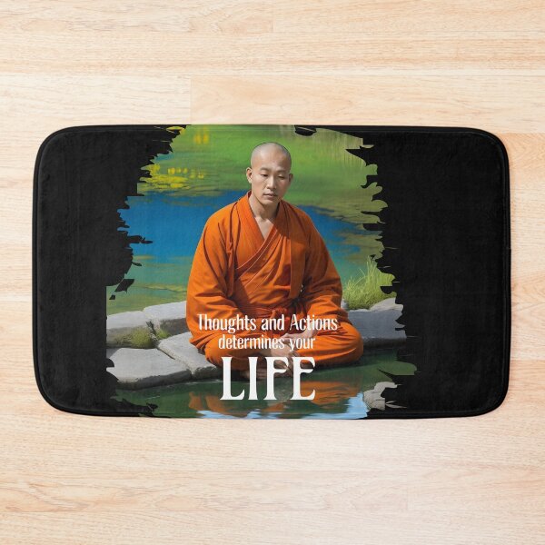Item preview, Zen Buddha mindfulness quotes designed and sold by Paleo5135.