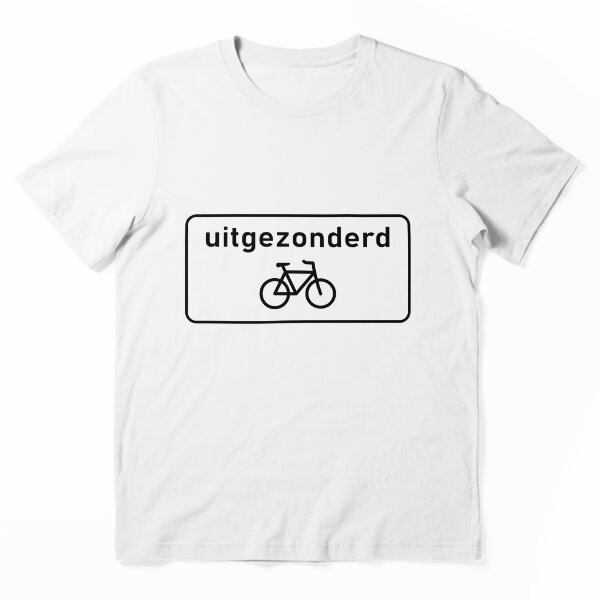 Aperçu de l'œuvre Uitgezonderd - Pour les amateurs de vélo néerlandais créée et vendue par MudamArt.