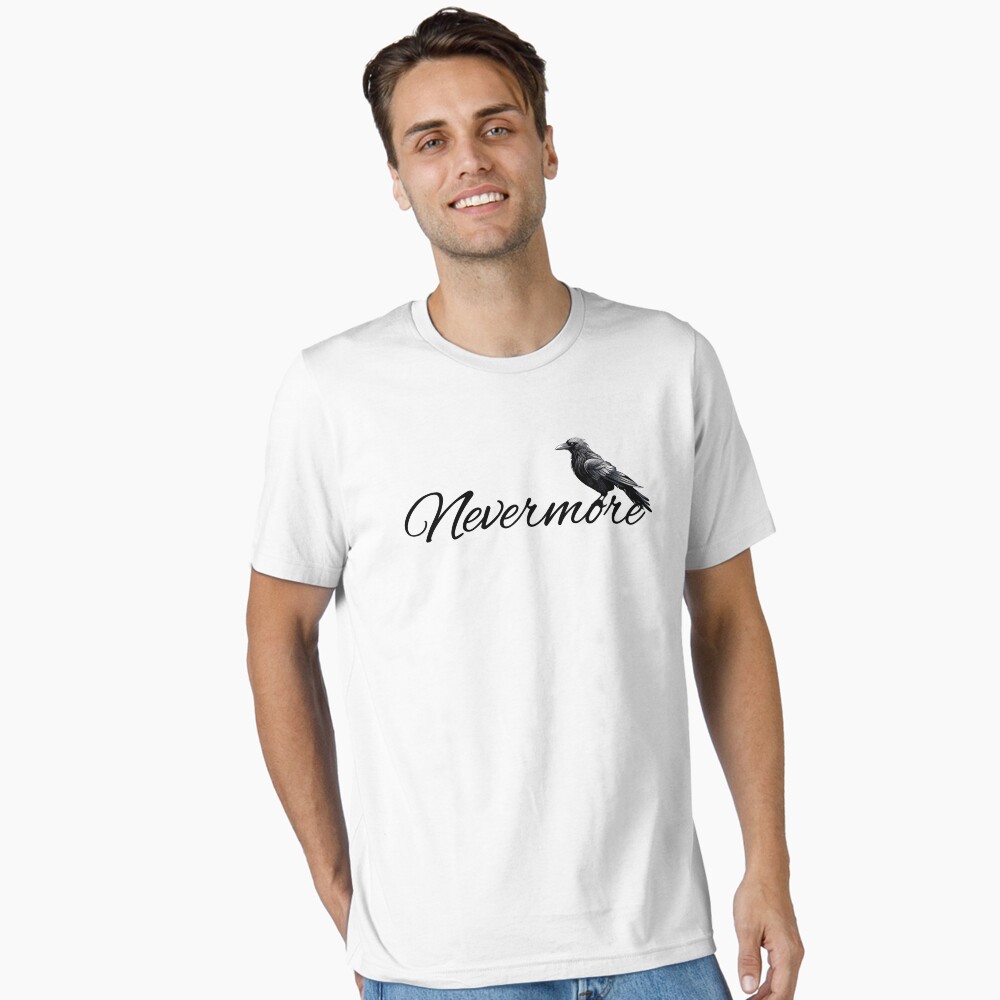 Vista previa del artículo con la obra «Camiseta esencial», diseñado y vendido por Brad Chambers.