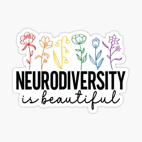 Artikelvorschau, Neurodiversität ist schön, Autismus, Wildblume, Pflanzenliebhaberin, Sonderpädagogin, Sozialarbeiterin, Mutter mit besonderen Bedürfnissen, Autismus, ABA entworfen und verkauft von behindthefacts.