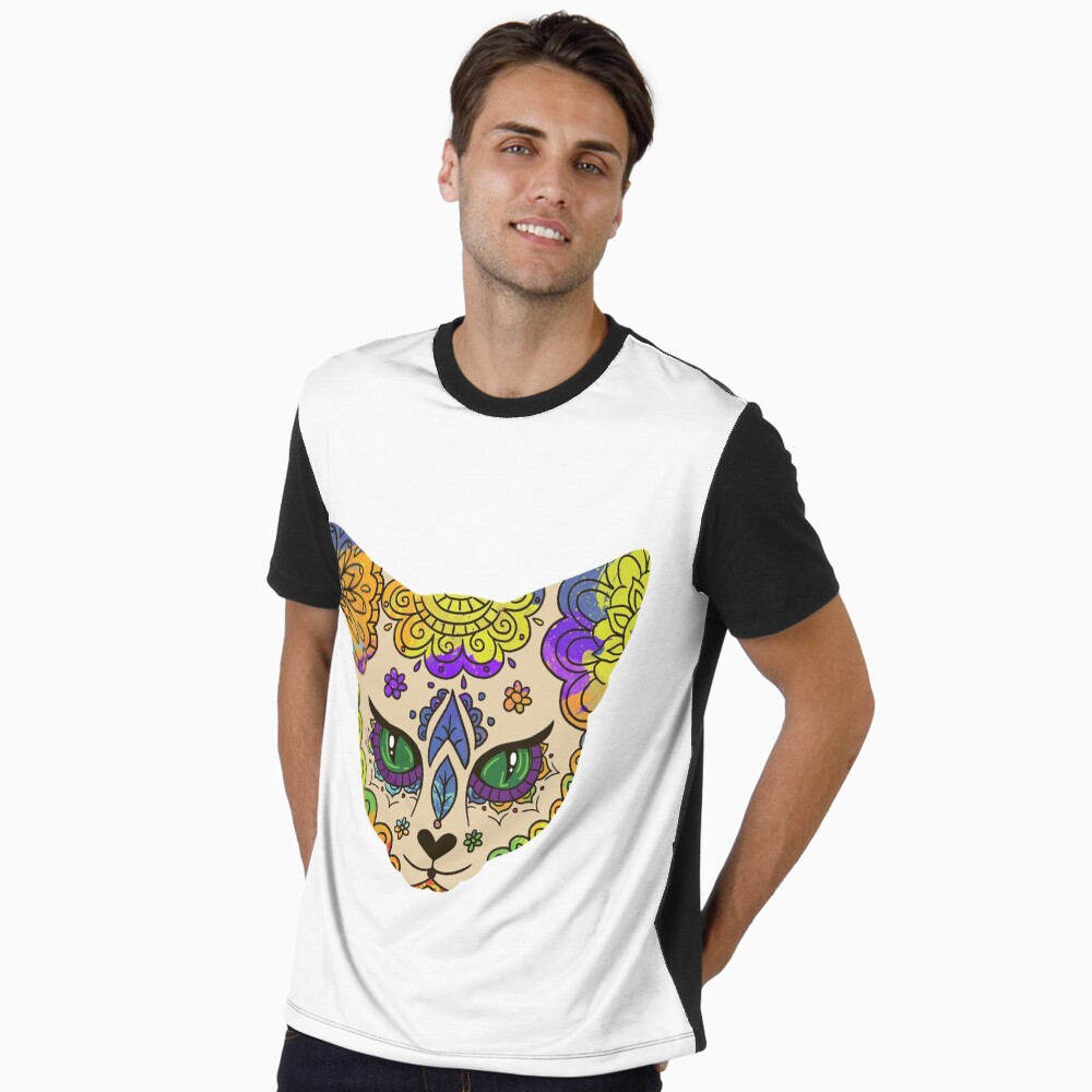 Vista previa del artículo con la obra «Camiseta gráfica», diseñado y vendido por flexify.