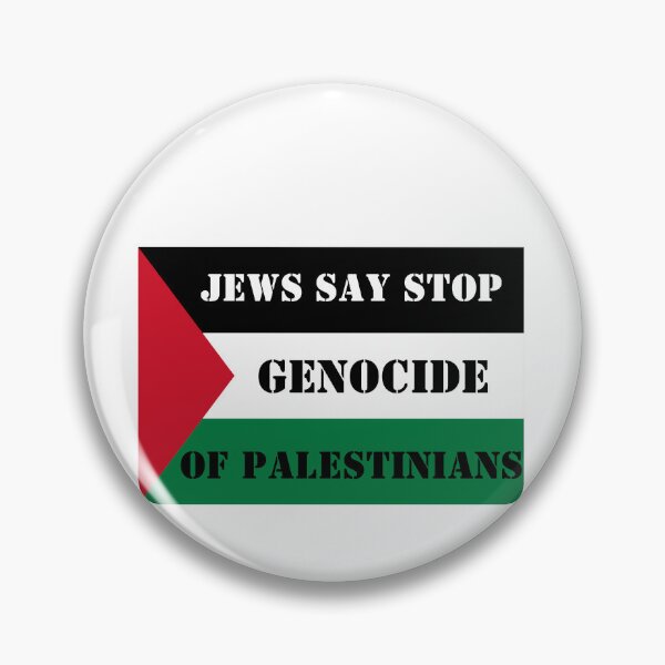 Item preview, Jews Say Stop Genocide of Palestinians  Free Palestine with Flag designed and sold by EspyDesignCo.
