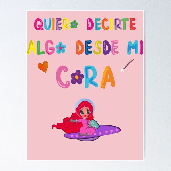Item preview, Letras de MERCURIO de Karol G TOUR MERCH designed and sold by Keeley Curtis-Verdeja.