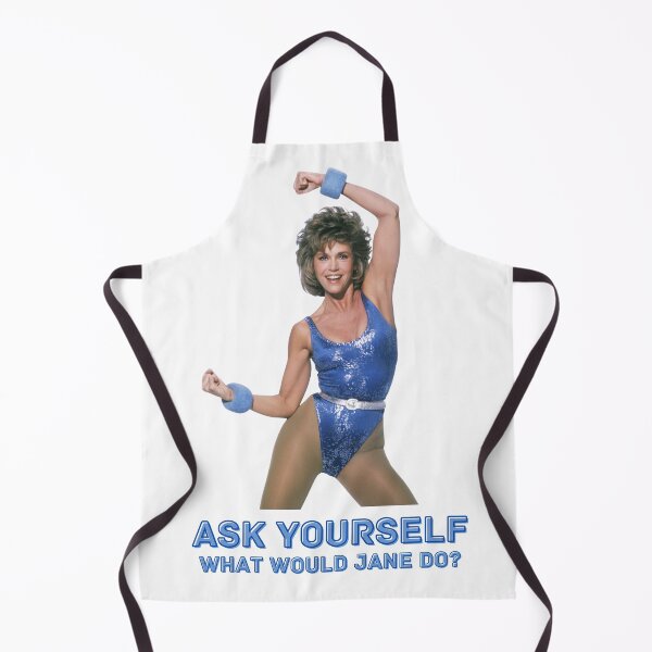 Item preview, Ask Yourself, What Would Jane Fonda Do? designed and sold by TeeKid.