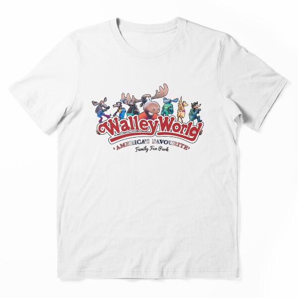 Aperçu de l'œuvre Wally World, les vacances préférées des Américains créée et vendue par Candywrap Studio.