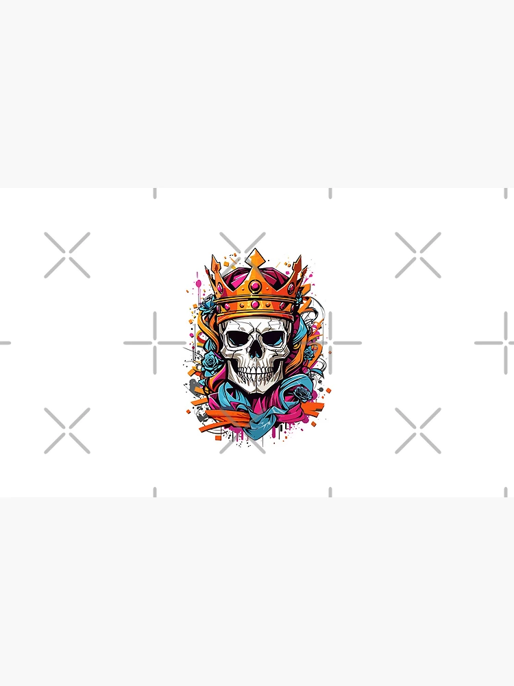 Thumbnail 6 of 6, Coffee Mug, Royal Crowned Skull Art designed and sold by popflix.