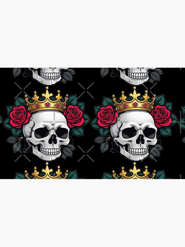 Thumbnail 6 of 6, Coffee Mug, Skull Queen of Hearts designed and sold by Skulls & Calaveras.