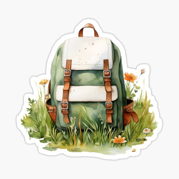 Aperçu de l'œuvre Sac à dos de voyage créée et vendue par PatternCabinet-.